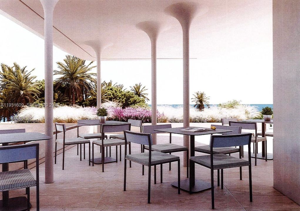 Santa Maria Digital Renderings of New Upper Deck Dining Area