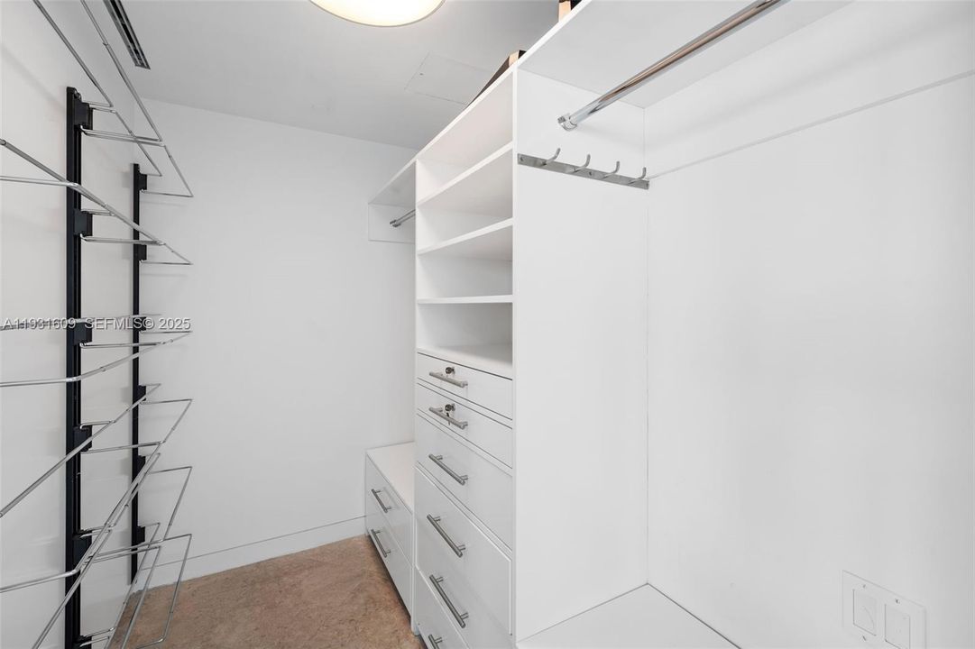 Bedroom #2 walk-in closet