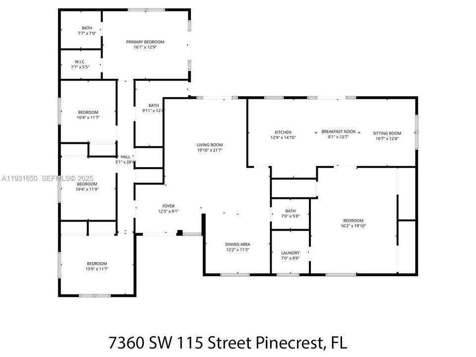 For Rent: $7,500 (4 beds, 2 baths, 2701 Square Feet)
