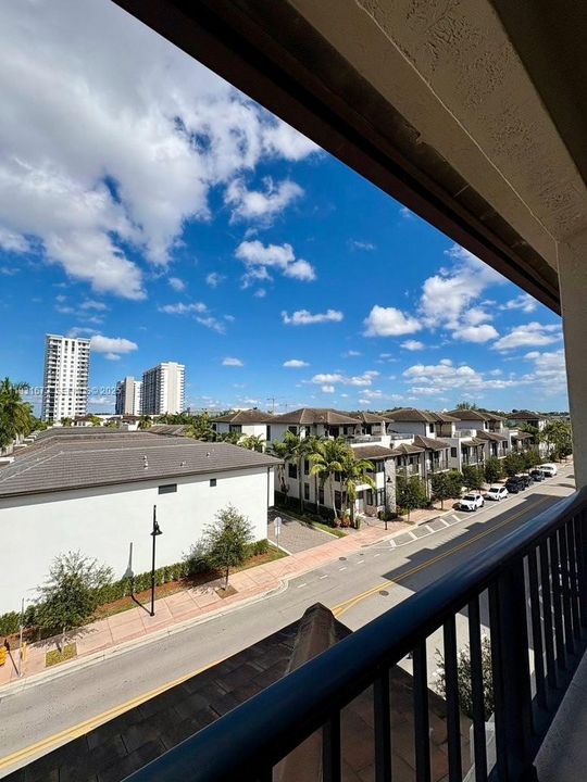 Side View from Balcony