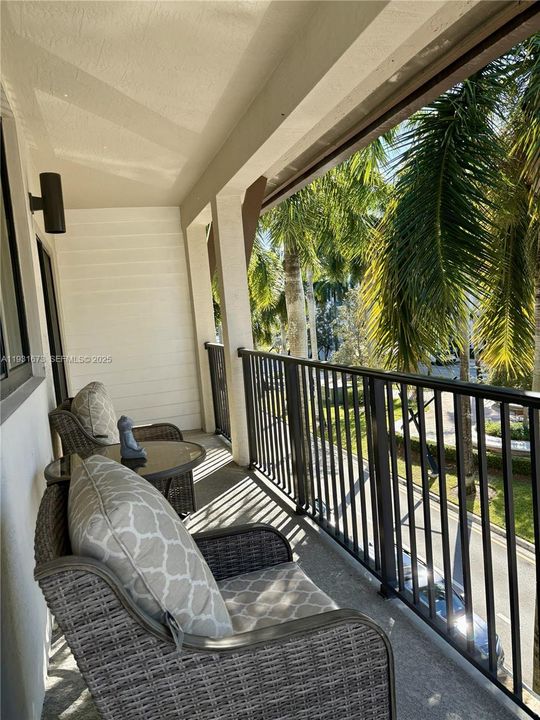 Second Floor Balcony