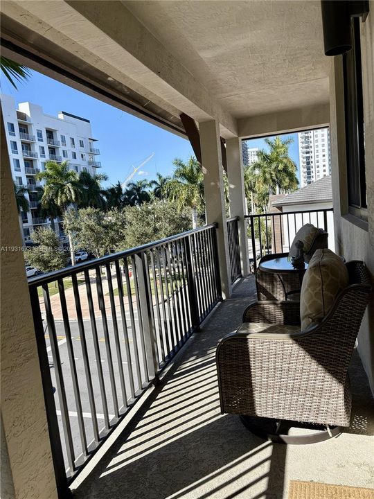 Second Floor Balcony