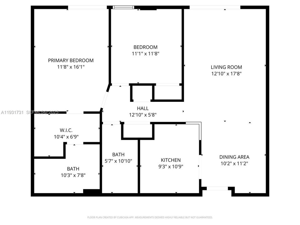 For Sale: $599,000 (2 beds, 2 baths, 1129 Square Feet)