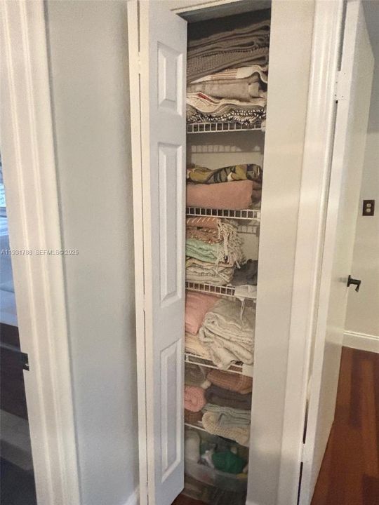 Linen closet