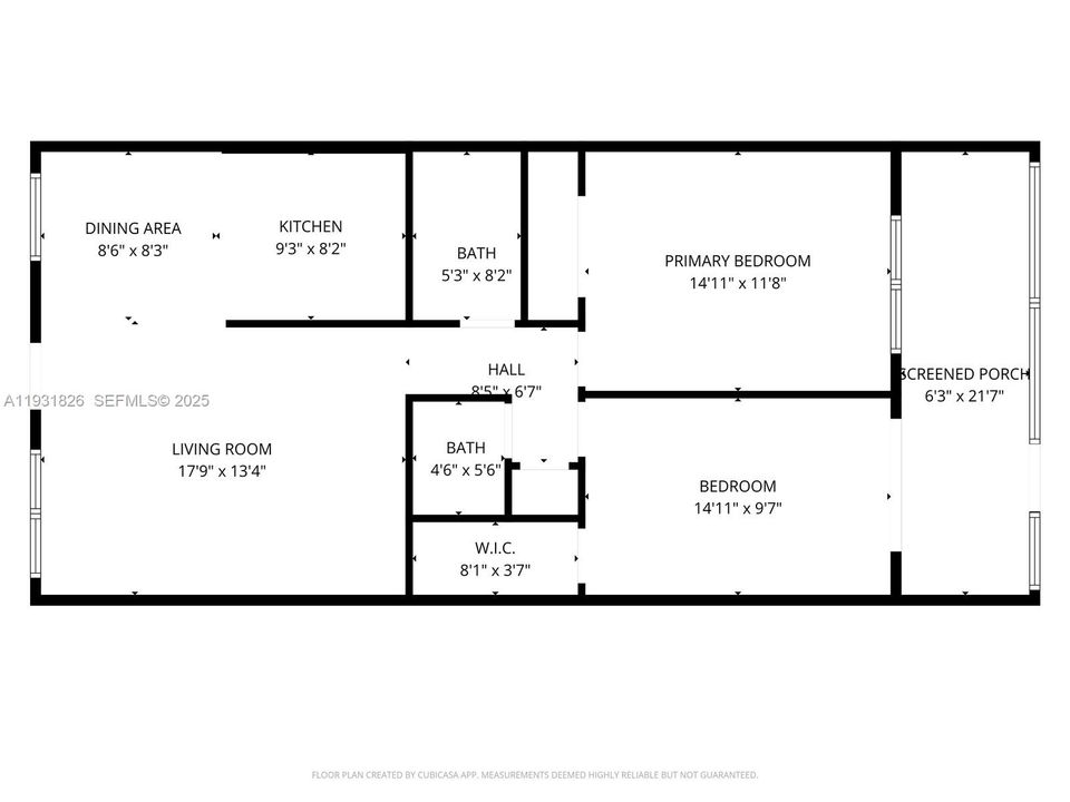 待售: $114,000 (2 贝兹, 1 浴室, 861 平方英尺)