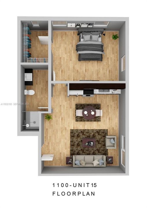 В аренду: $1,889 (0 спален, 1 ванн, 400 Квадратных фут)