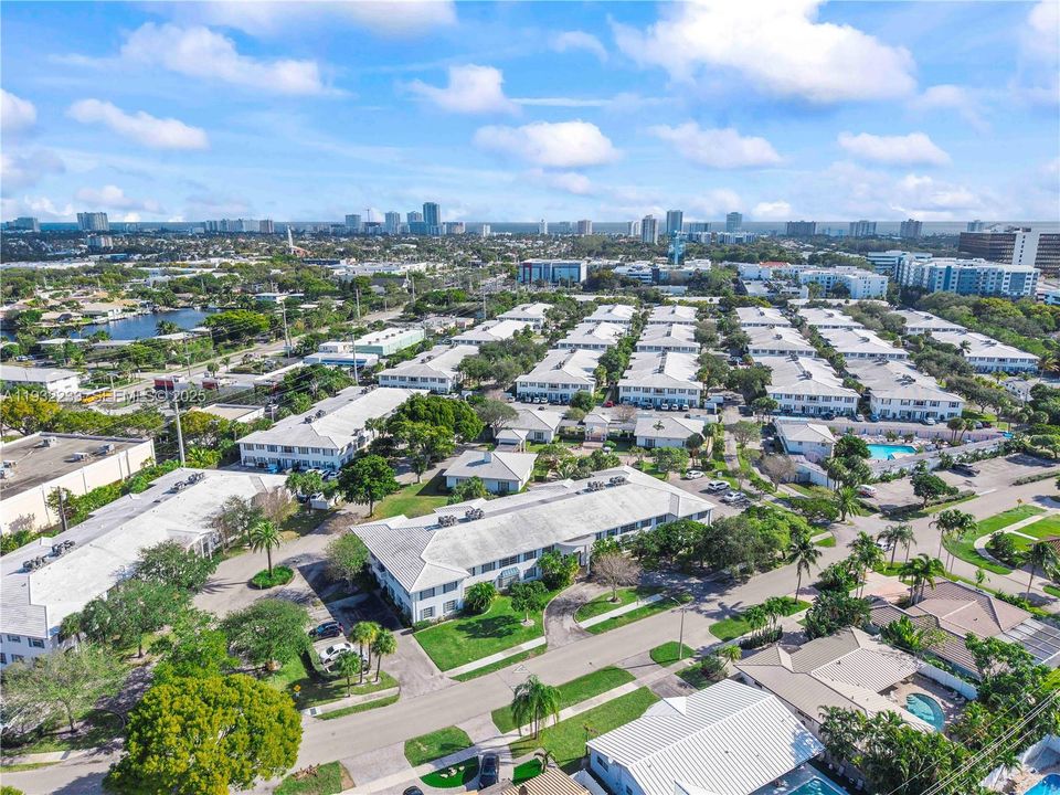 Aerial view - looking east - close to Publix, CVS etc