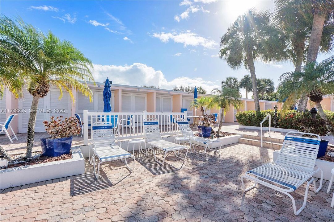 Cabanas available from association for rent on annual basis