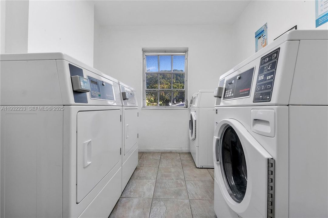 communal laundry - 2nd floor