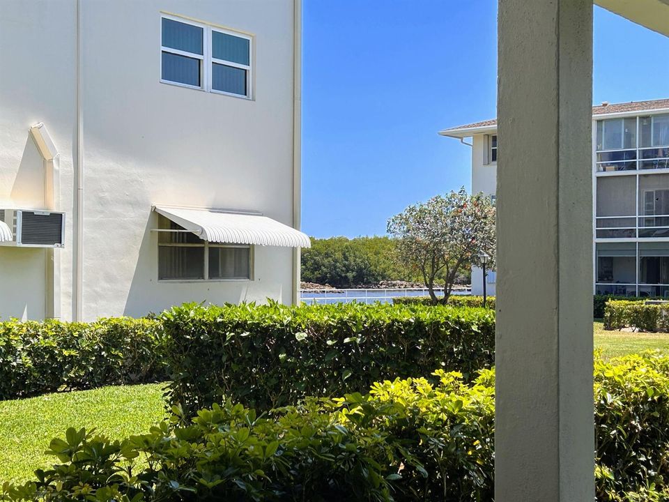 Waterview from front of condo
