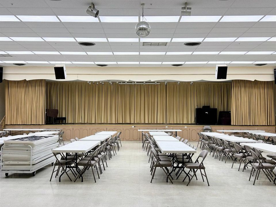 Stage for performances, bands