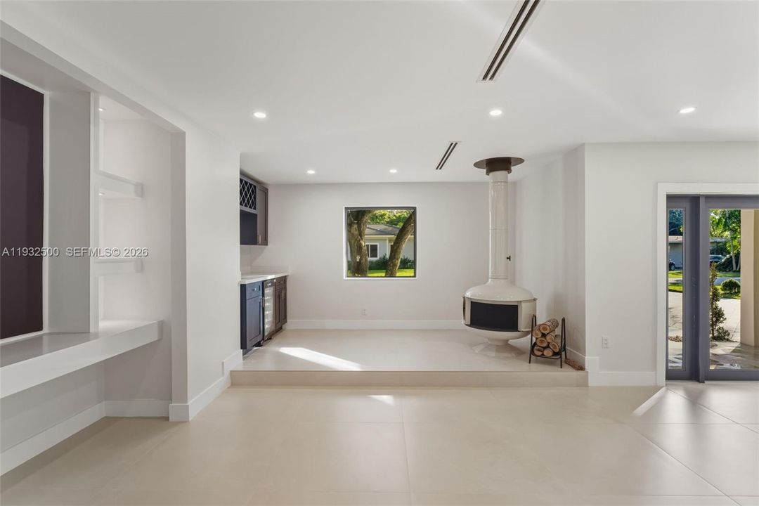 view from dining room