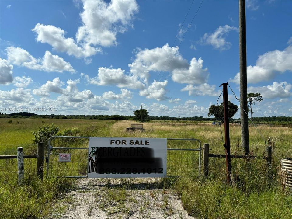 Culvert, Gate & Electricity