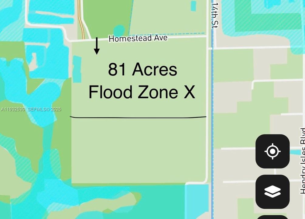 41 acres on Westside remain includes pond.