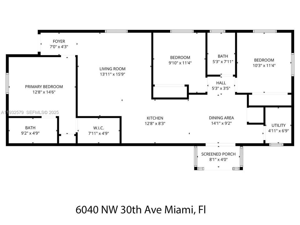 На продажу: $520,000 (3 спален, 2 ванн, 1120 Квадратных фут)