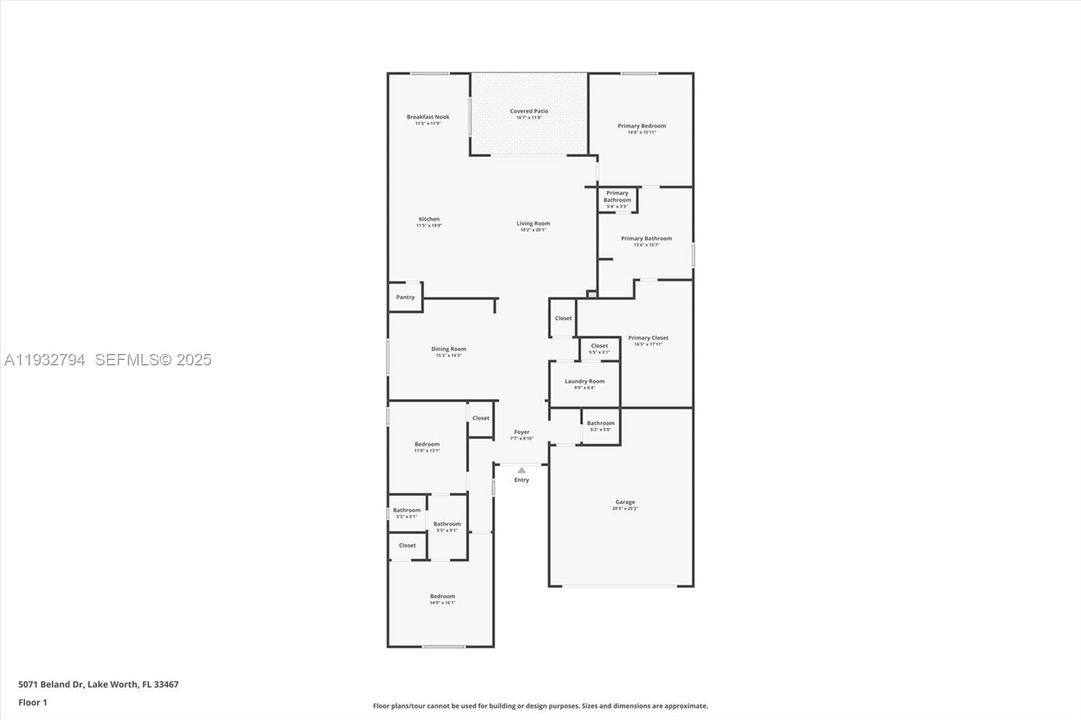 На продажу: $795,000 (3 спален, 2 ванн, 2741 Квадратных фут)