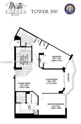 For Rent: $3,800 (2 beds, 2 baths, 1181 Square Feet)