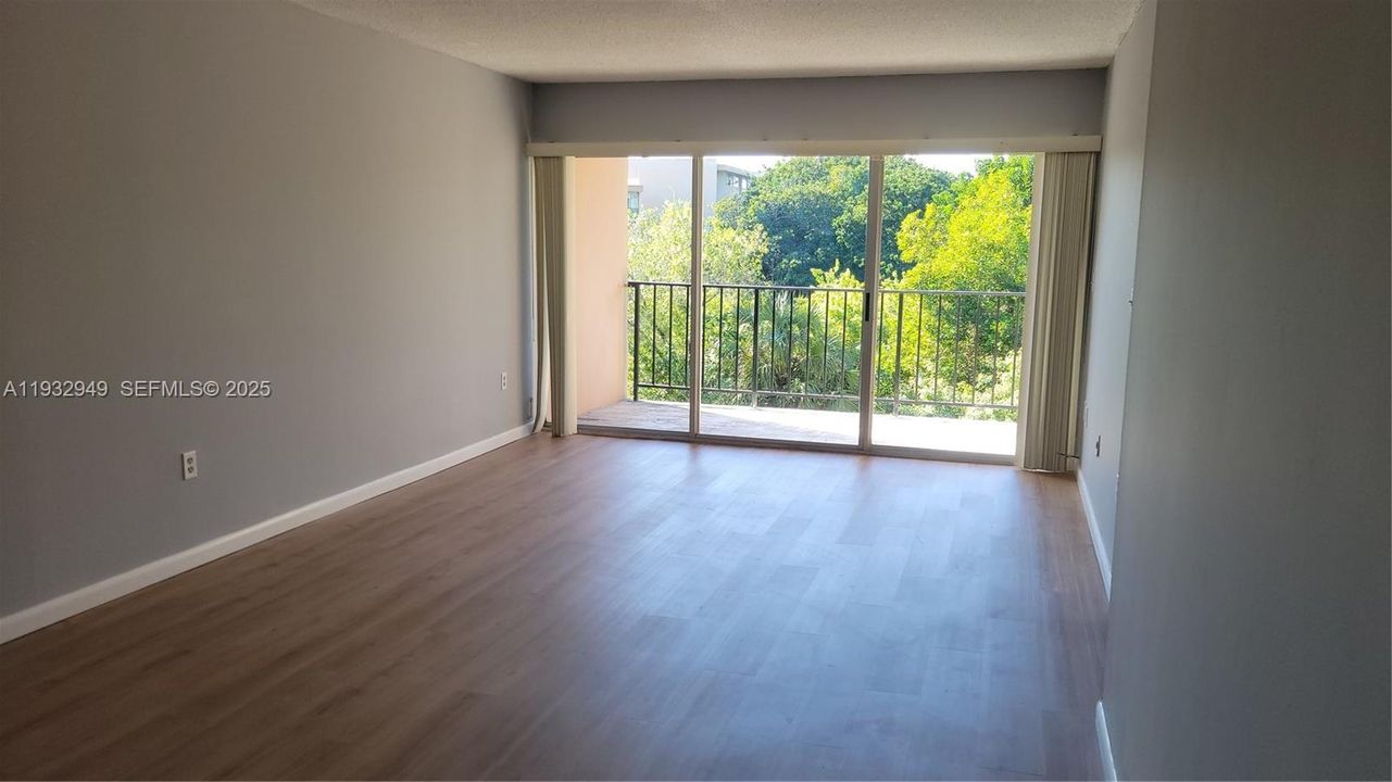 REAR VIEW OF LIVING ROOM