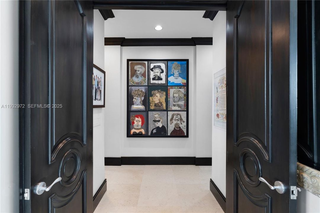 Master Bedroom Entrance