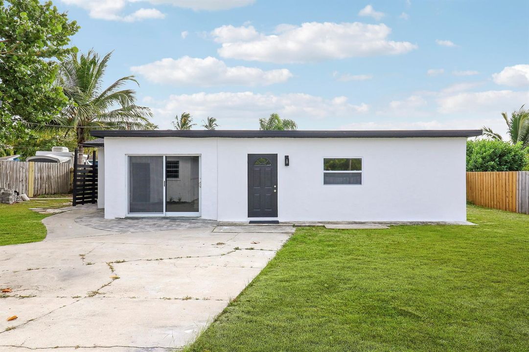 Back of the house