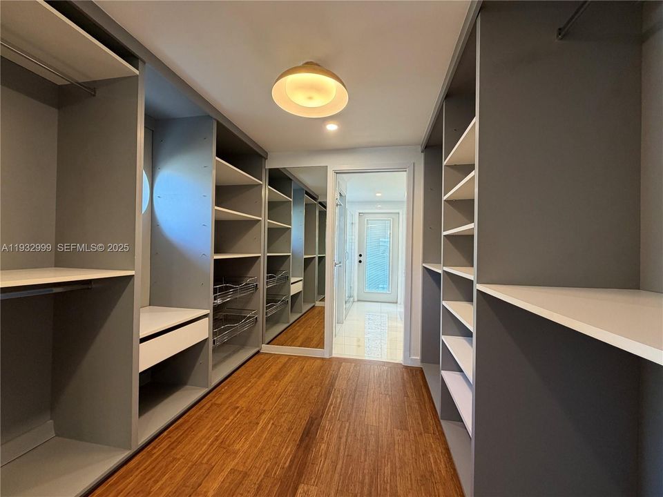 Master Walk in Closet