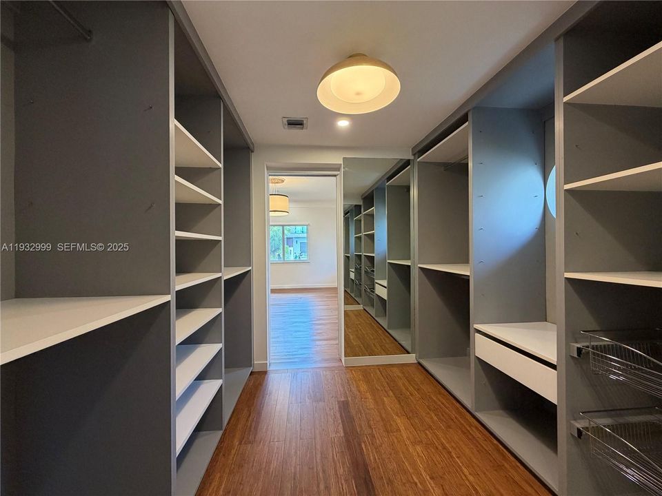 Master Walk in Closet