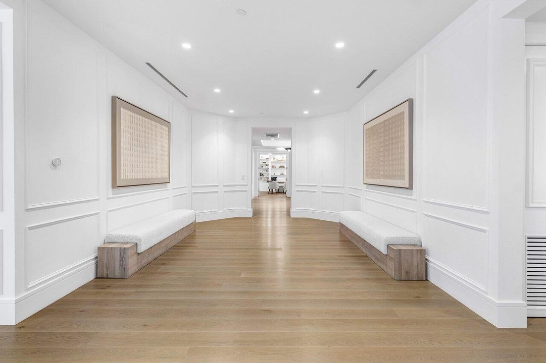 Foyer to Family Room/ Kitchen