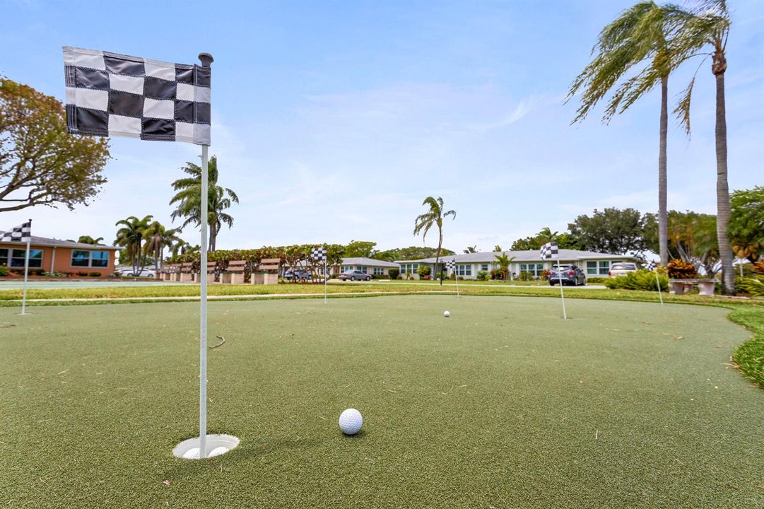 PUTTING GREEN