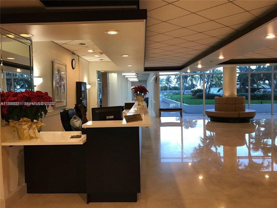 Front desk