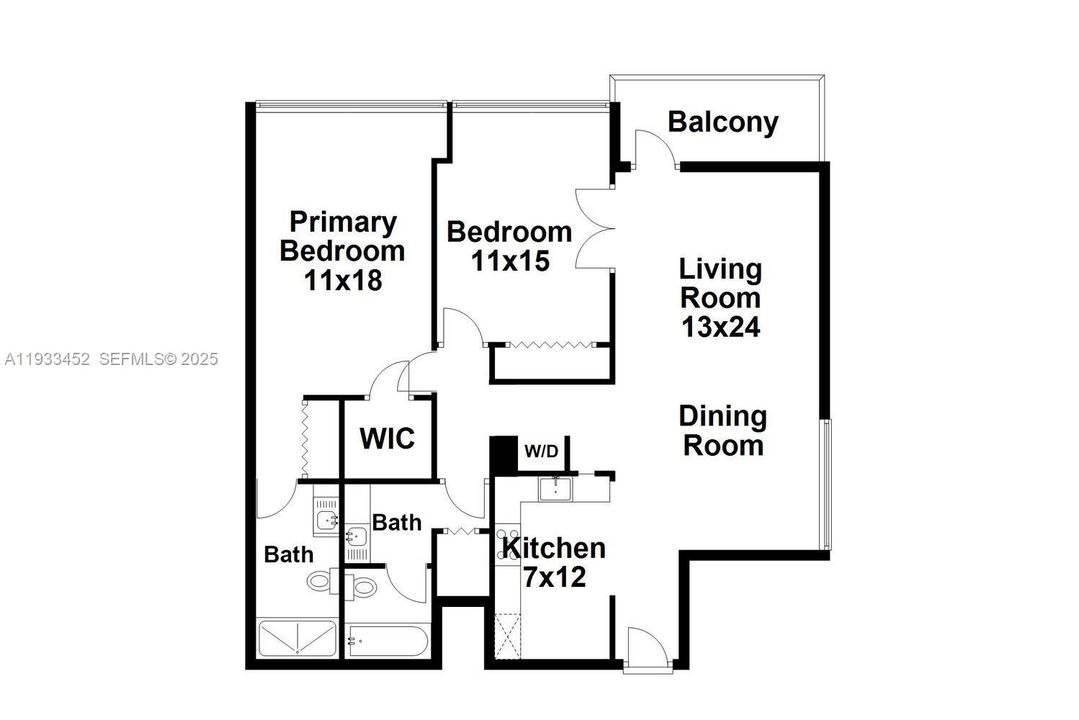 En Venta: $349,000 (2 camas, 2 baños, 1100 Pies cuadrados)