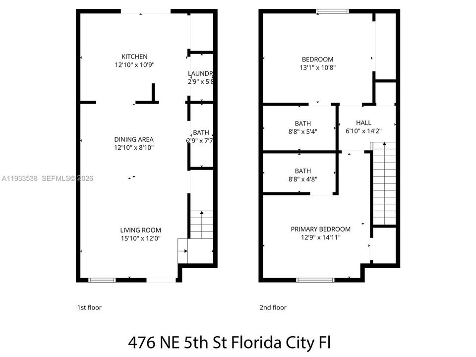 待售: $325,000 (2 贝兹, 2 浴室, 1208 平方英尺)