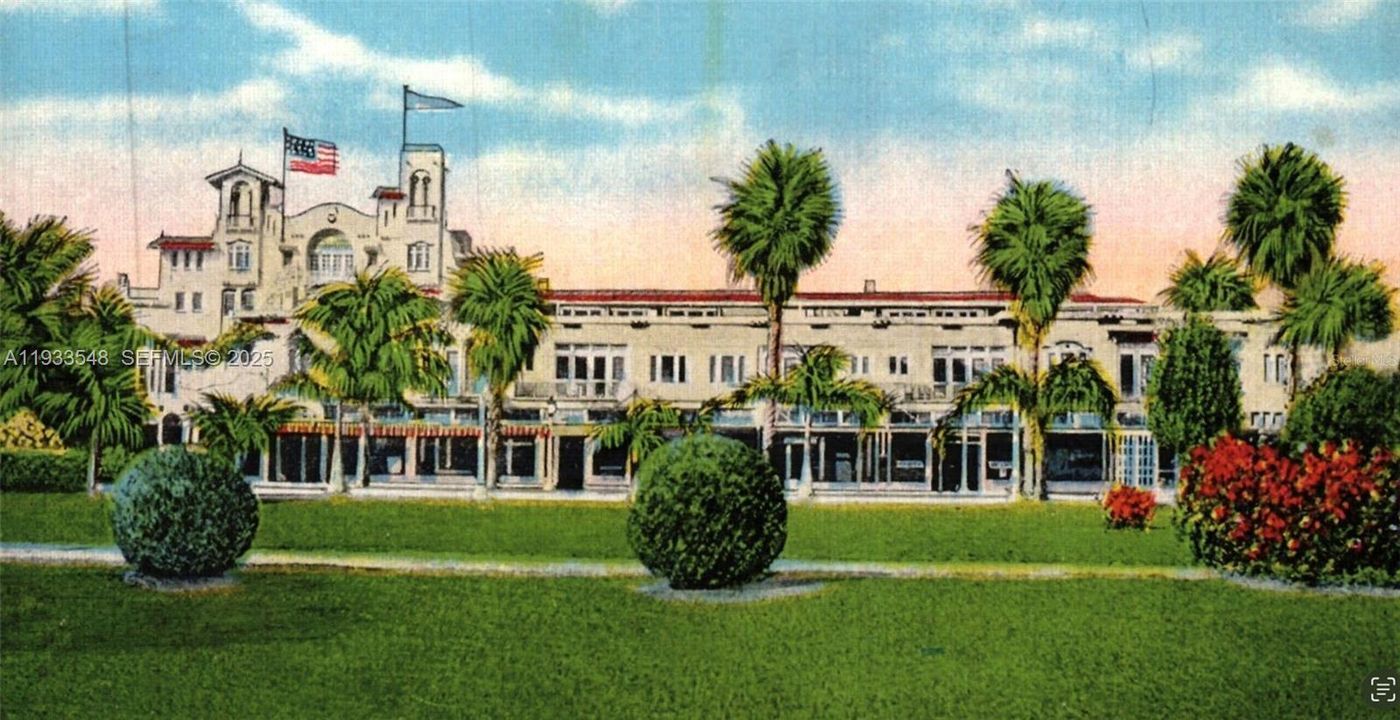 A century old depiction of the beloved landmark, a timeless reminder of the elegance and sophistication that continues to inspire its new chapter today.