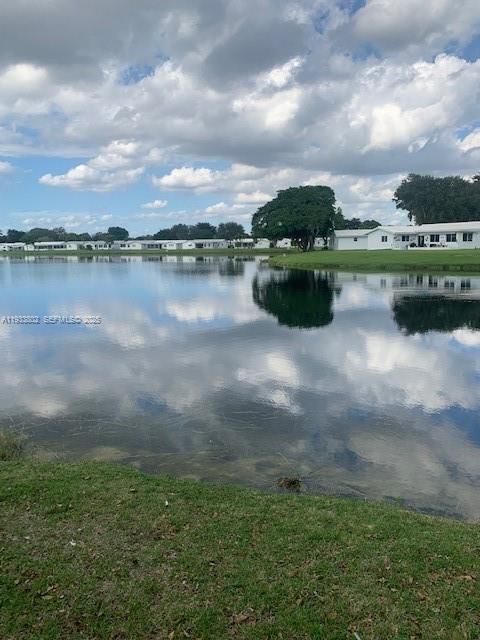 Backyard view of Lake