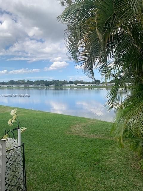 Backyard view of Lake