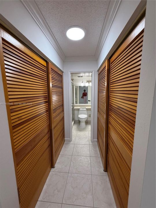 Second Master Bedroom Closets