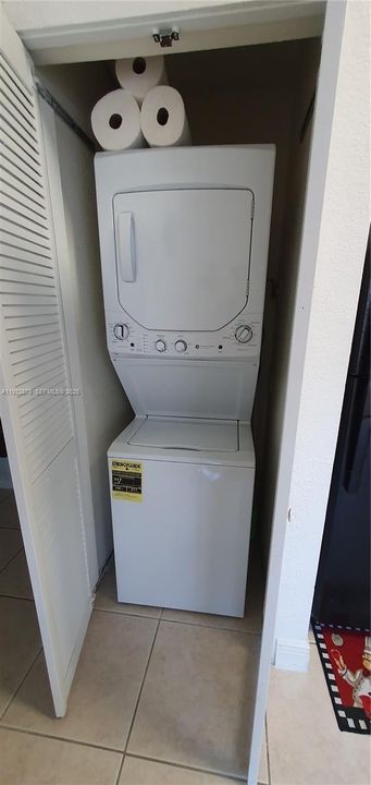 WASHER AND DRYER INSIDE