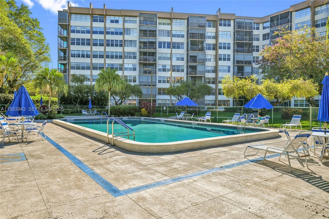 Enjoy the community pool year round.