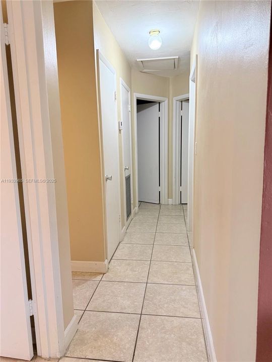 Hallway to 2nd Bathroom and Bedrooms