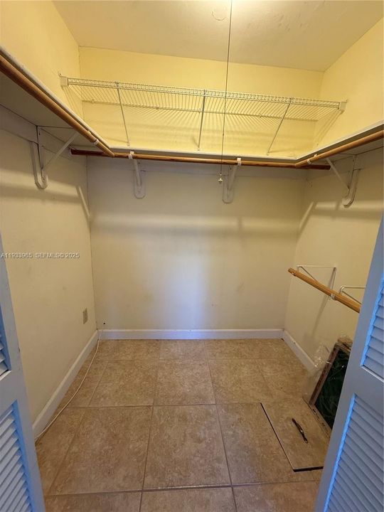 Primary Bedroom Walk-in Closet