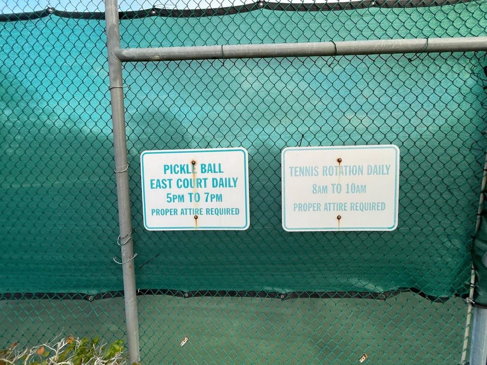 Pickle ball and Tennis Courts