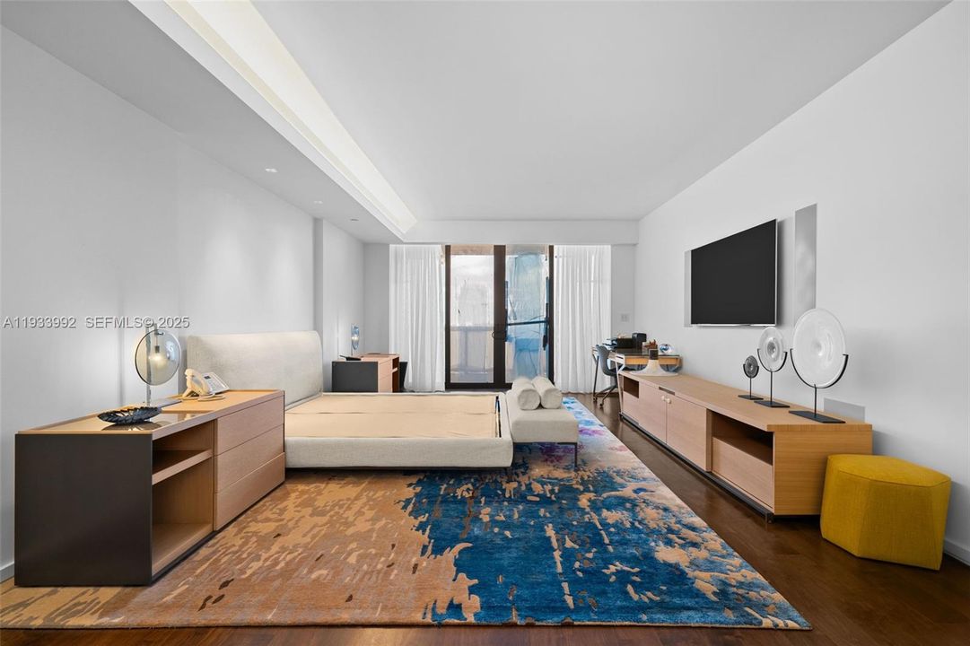 Primary Bedroom facing Bay/ City