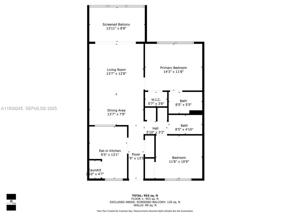 For Sale: $147,000 (2 beds, 2 baths, 1000 Square Feet)
