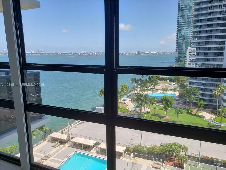 VIEW FROM THE BEDROOM