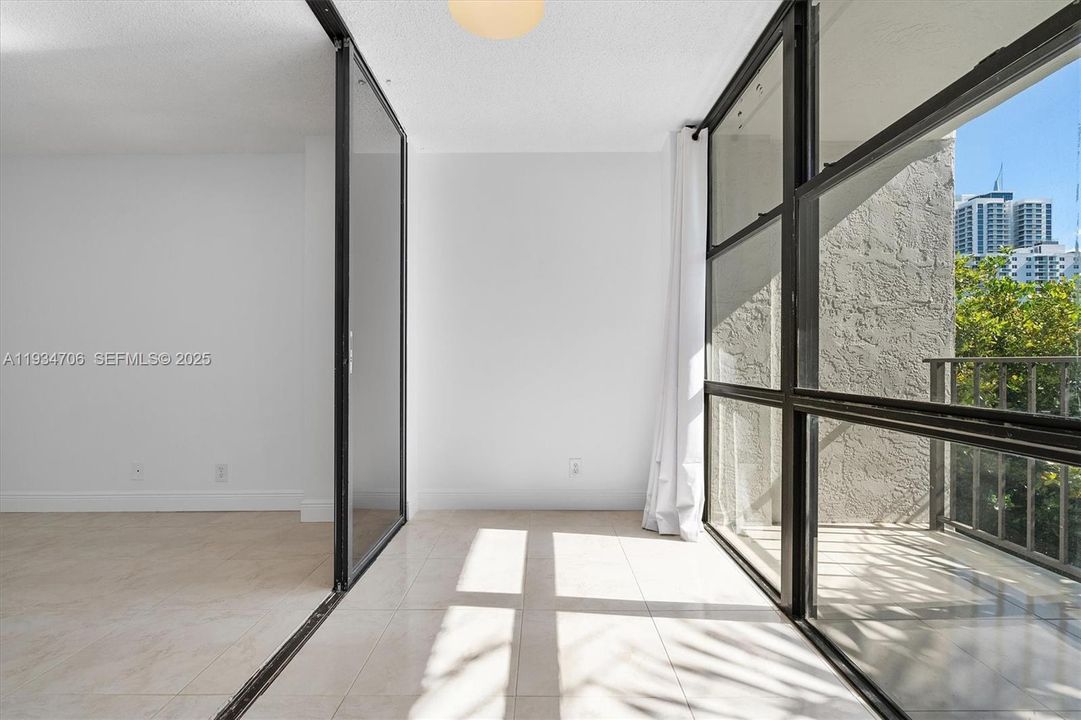 Bedroom with Den and Balcony