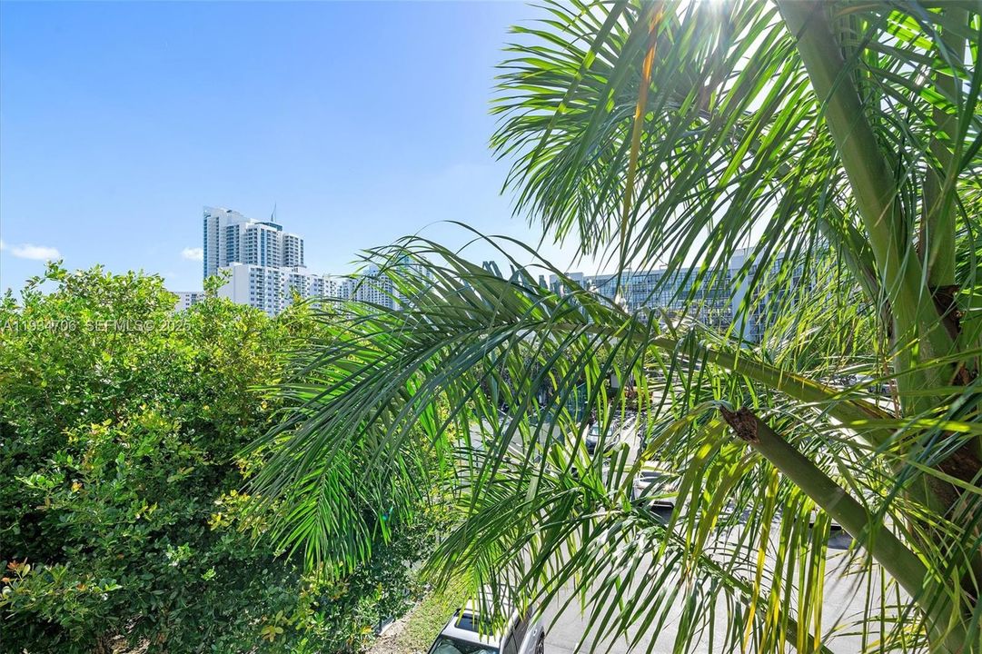 Balcony View Towards Tennis Court