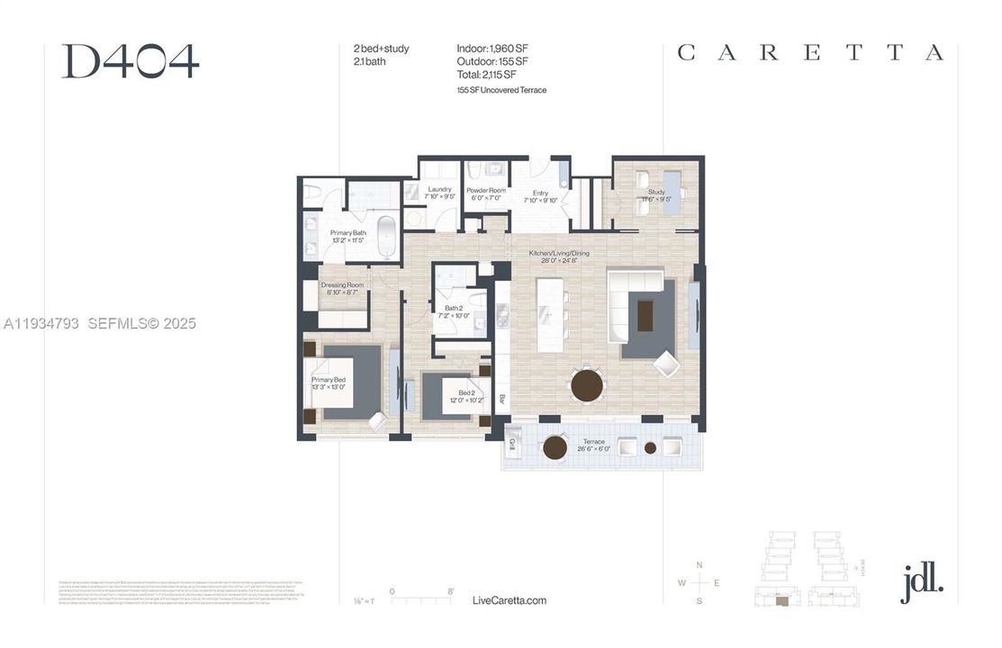 En Venta: $2,050,000 (2 camas, 2 baños, 1960 Pies cuadrados)