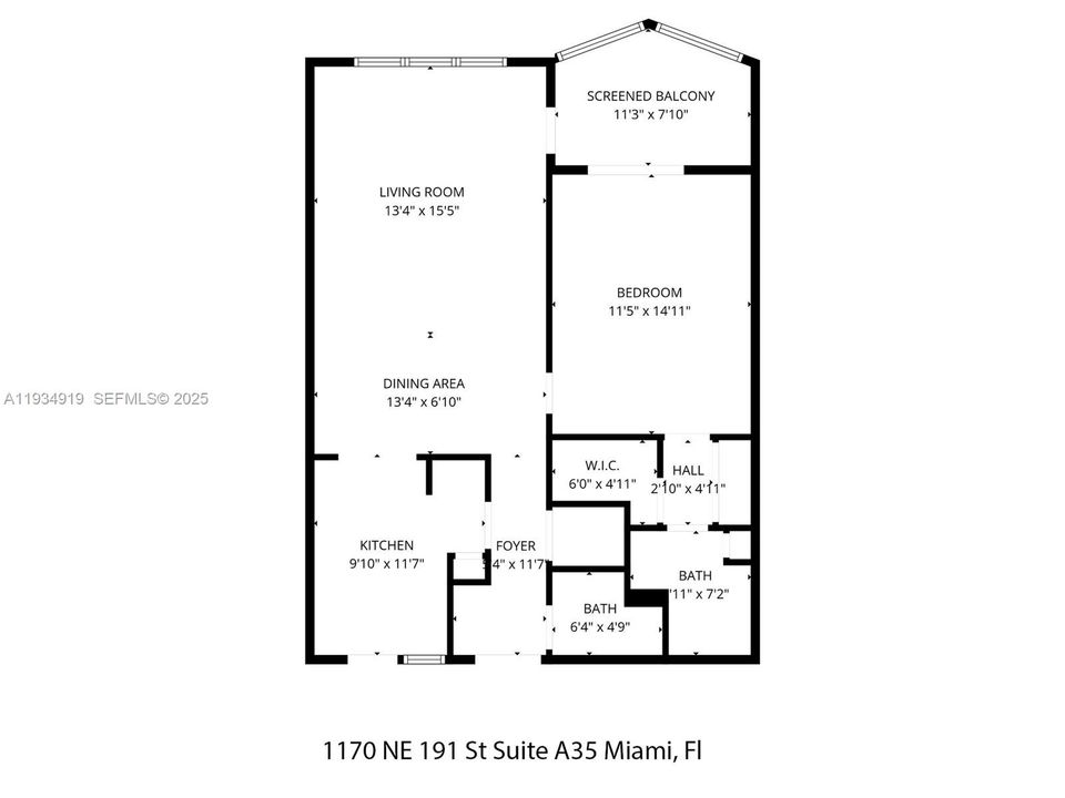 For Sale: $155,000 (1 beds, 1 baths, 830 Square Feet)