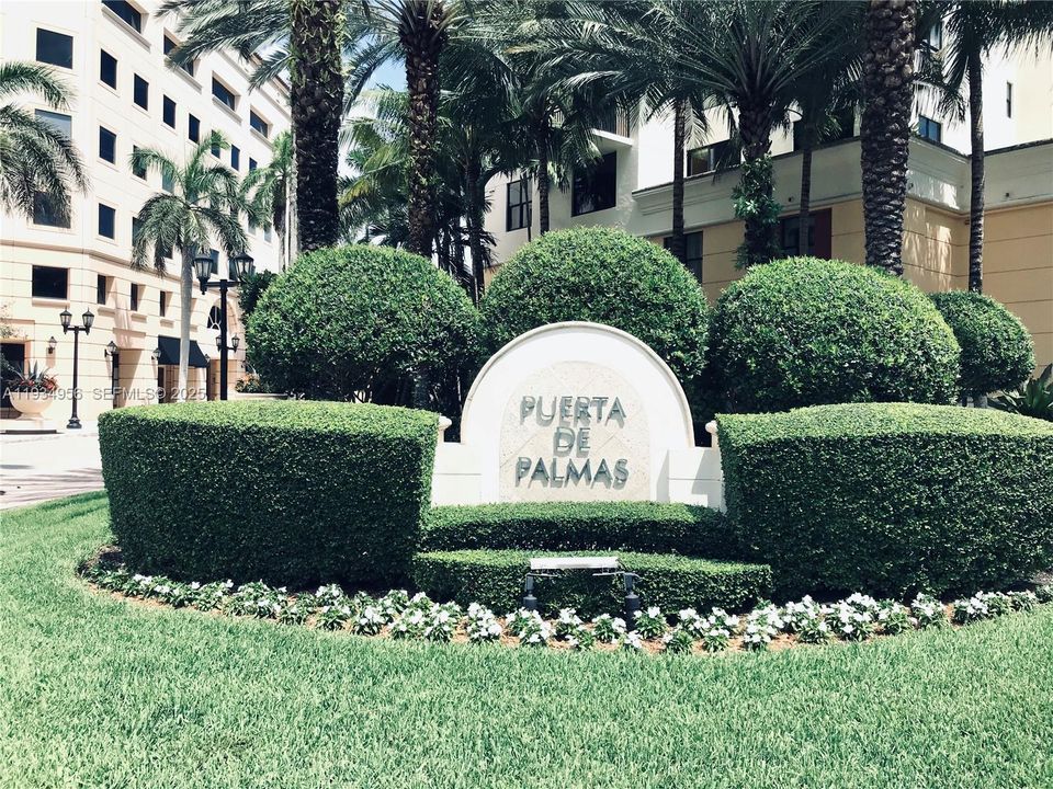 Exterior Signage at Historic Douglas Entrance