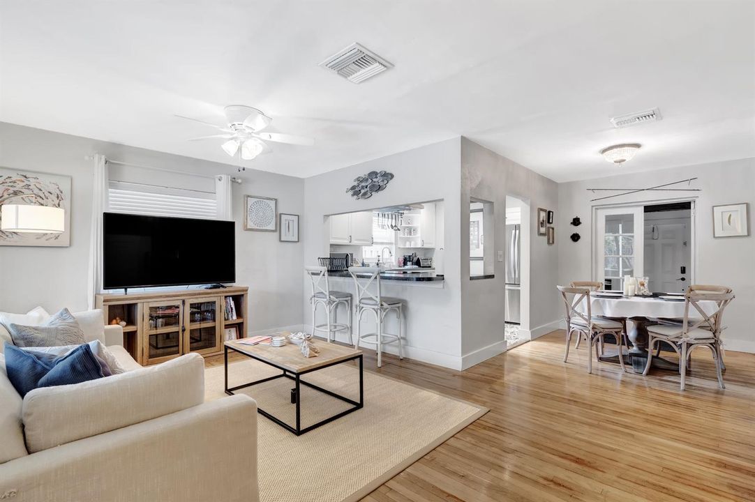 Living Room to Kitchen