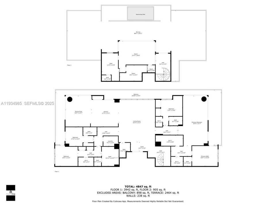 En Venta: $4,700,000 (4 camas, 4 baños, 4695 Pies cuadrados)